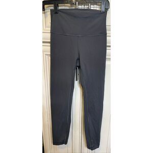 Lululemon Athletica Women's Wunder Train High-Rise Tight Leggings Gray Size 6